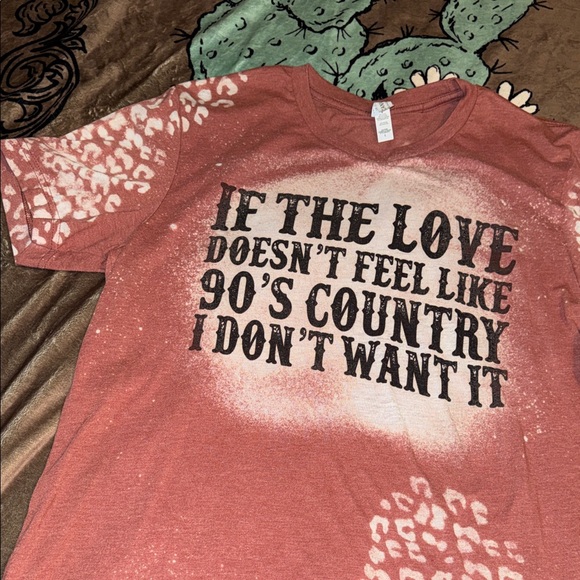 Bella Canvas Rust Tee - Picture 6 of 7